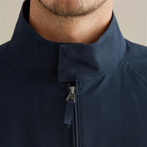 lightweight breathable harrington jacket